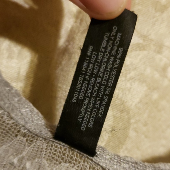 Hombre lace tank top Lane Bryant 18/20 - Picture 5 of 6